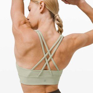 High Neck Energy Bra Ribbed B-D Cup